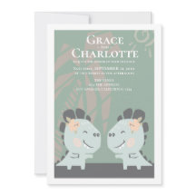 ゲイモダン恐竜2つのつば結婚の