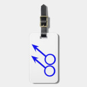 ゲイラバカスタムーズラゲッジタグ ラゲッジタグ (正面縦)