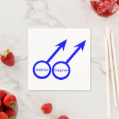 ゲイラバーカスタマイズ可能な紙ナプキン スタンダードカクテルナプキン (インサイチュ)