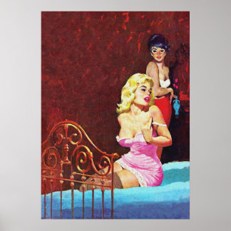 ゲイラブヴィンテージパルプマガジンカバーアート ポスター