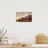 ゲイリーインディアナジャクソン通り1915 ポスター (キッチン)