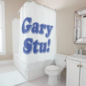 ゲイリー・スチュー！ シャワーカーテン (インサイチュ)