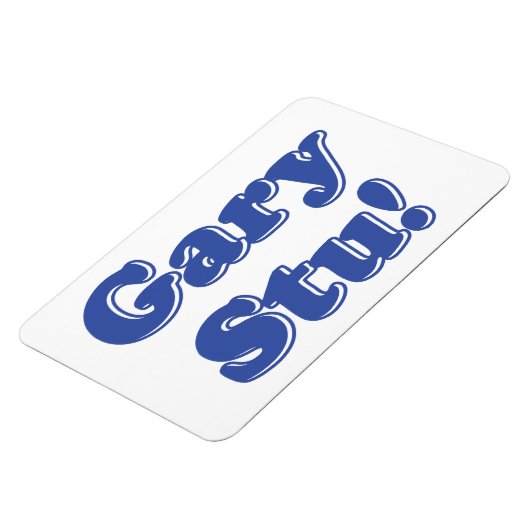 ゲイリー・スチュー！ マグネット (左側)