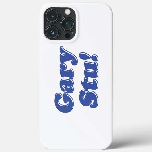ゲイリー・スチュ! Case-Mate iPhoneケース (裏面)