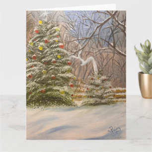 ゲイリー・ポーリングによる『A Forest Christmas』 カード