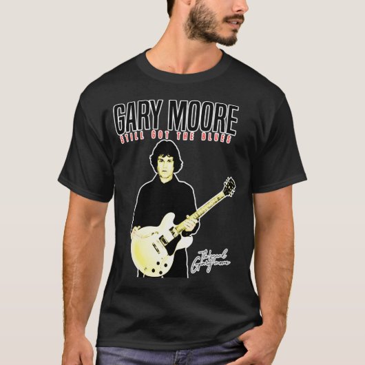 ゲイリー・ムーア STILL GOT THE BLUES Tシャツ (正面)