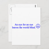 ゲイルの平和デザイン ポストカード (正面/裏面)