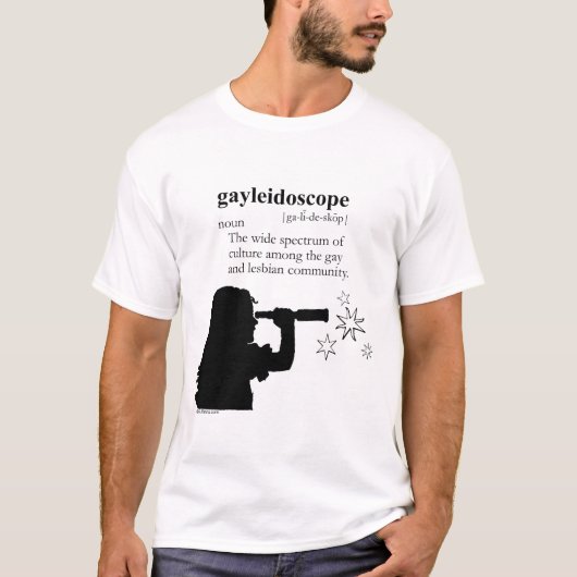 ゲイレイドスコープ Tシャツ (正面)