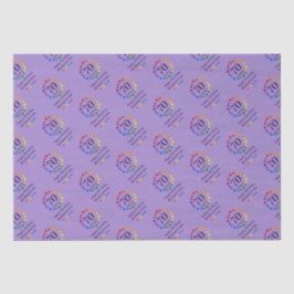 ゲイレインボースターズAny Age誕生日と名前紫 薄葉紙