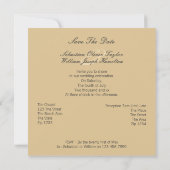 ゲイレインボーラブハートインザサンド セーブザデート (裏面)