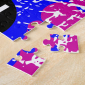 ゲイレインボー生まれフラッグ ジグソーパズル (側面)