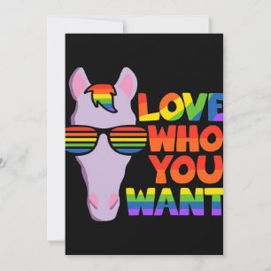 ゲイレズビアンLGBTホース ラバーギフトアイディア シーズンカード