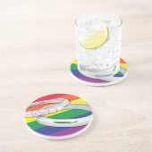 ゲイレズ結婚ビアン コースター (側面)