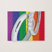 ゲイレズ結婚ビアン ジグソーパズル (横)