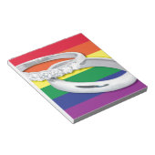 ゲイレズ結婚ビアン ノートパッド (アングル)