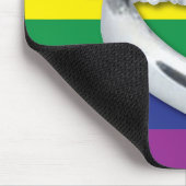 ゲイレズ結婚ビアン マウスパッド (コーナー)