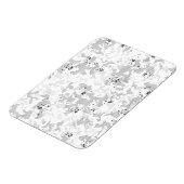 ゲインズボロ, ポーセリン, ホワイト スモーク ドット デザイン マグネット (左側)