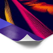 ゲイヴァンパイアインレインボーフラッグウェア ポスター (コーナー)