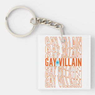 ゲイヴィランおもしろいミームLGBTゲイプライドレズビアンLGBT キーホルダー