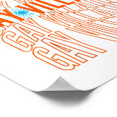 ゲイヴィランおもしろいミームLGBTゲイプライドレズビアンLGBT ポスター (角)