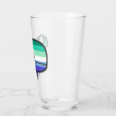 ゲイ不安がホエー誇りを持ったルタンブラー タンブラーグラス (左)