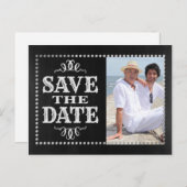 ゲイ写真の保存日付 案内ポストカード (正面/裏面)