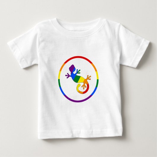 ゲイ及びレズビアンのプライド ベビーTシャツ (正面)