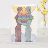 ゲイ同志の結婚か組合員証 カード (黄色い花)