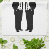 ゲイ同志の結婚 キッチンタオル (折り畳み)
