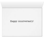 ゲイ周年記念自由主義のユーモアおもしろカード (内部横(下))