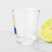 ゲイ地図アイダホ州| ショットグラス (右)