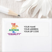 ゲイ実在アジアジェンダ ラベル (インサイチュ)