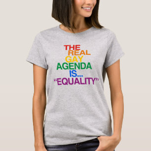 ゲイ実在アジェンダTシャツ Tシャツ