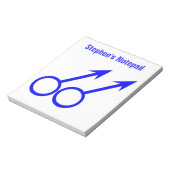 ゲイ愛好家のカスタマイズ可能なメモ帳 ノートパッド (回転)