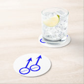 ゲイ愛好家カスタマイズ可能な紙コースター ラウンドペーパーコースター (インサイチュ)