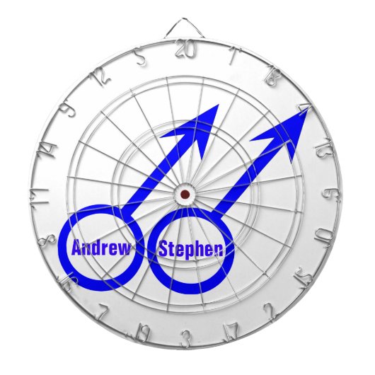 ゲイ愛好家カスタマイズ可能ダーツボード ダーツボード (正面)