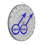 ゲイ愛好家カスタマイズ可能ダーツボード ダーツボード (正面左)