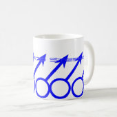 ゲイ愛好家カスタマイズ可能マグカップ コーヒーマグカップ (正面右)