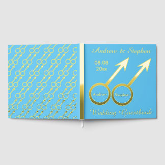 ゲイ愛好家カスタムウェディング ゲストブック