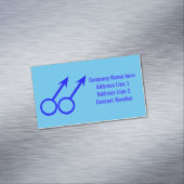 ゲイ愛好家パーソナライズされた名刺マグネット マグネット名刺 (インサイチュ)