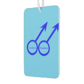 ゲイ愛好家パーソナライズされた空気清浄機 カーエアーフレッシュナー (左)