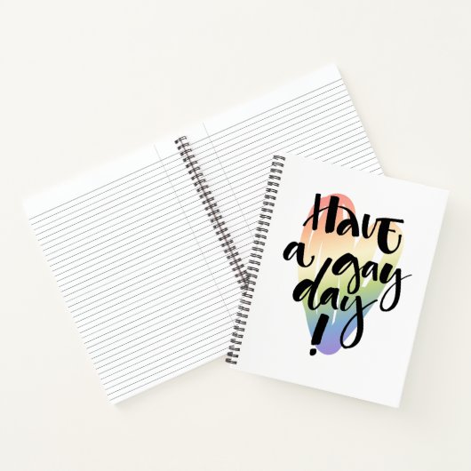 ゲイ日 ノートブック (内部)