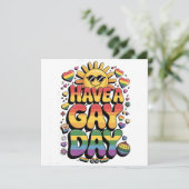 ゲイ日LGBTプライド月 招待状 (スタンド正面)