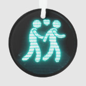 ゲイ歩行者 オーナメント (裏面)