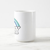ゲイ男性であることを誇りに思う コーヒーマグカップ (中央)
