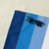 ゲイ男性プライド旗 ビーチタオル (インサイチュ)