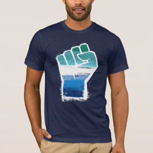 ゲイ男性プライド フィストTシャツ Tシャツ