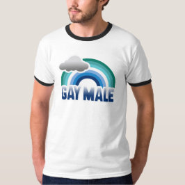 ゲイ男性プライドTシャツ Tシャツ