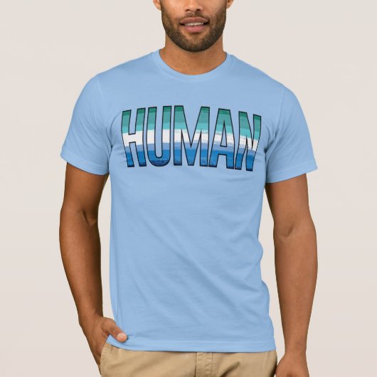 ゲイ男性プライドTシャツ Tシャツ (正面)