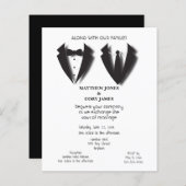 ゲイ白黒タキシドス結婚ズ (正面/裏面)